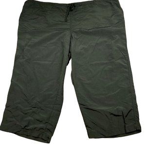 L.L. Bean Womens 2XL Hiking Pants 100% Nylon Supplex Black Hike‎ Outdoor XXL